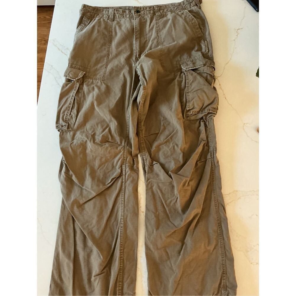 Vintage Polo Ralph Lauren Military Cargo Pants Sz 36x34 Ripstop